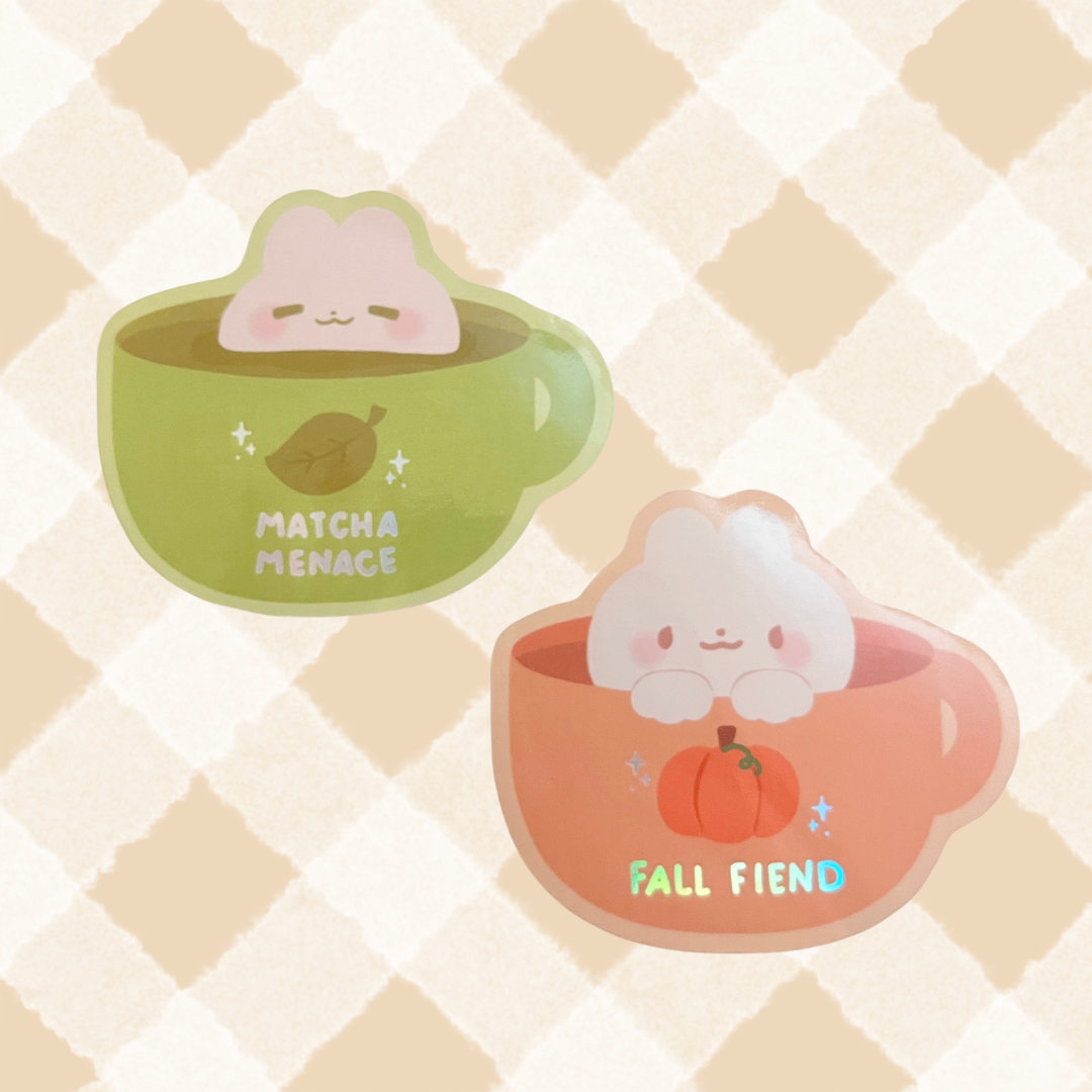 Fall Fiend Holo Vinyl Sticker