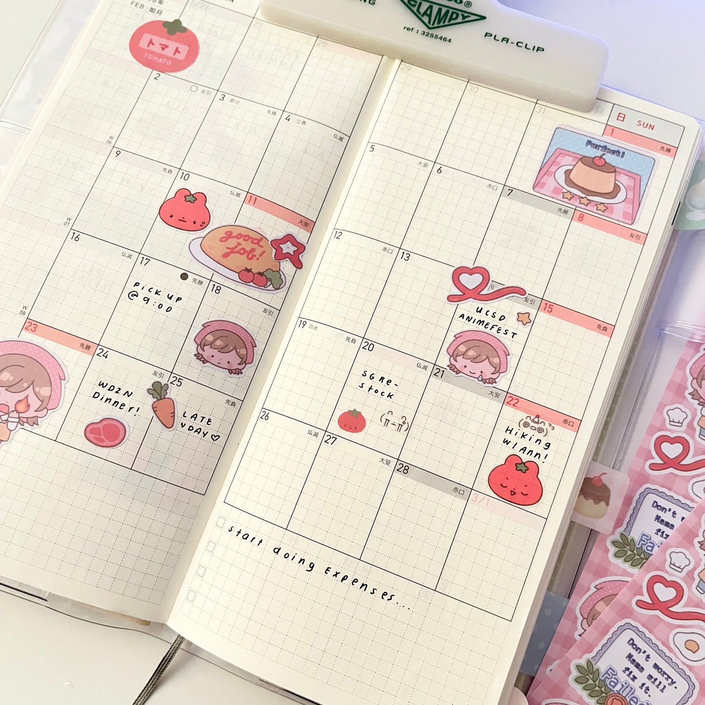 Cooking Mama Sticker Sheet