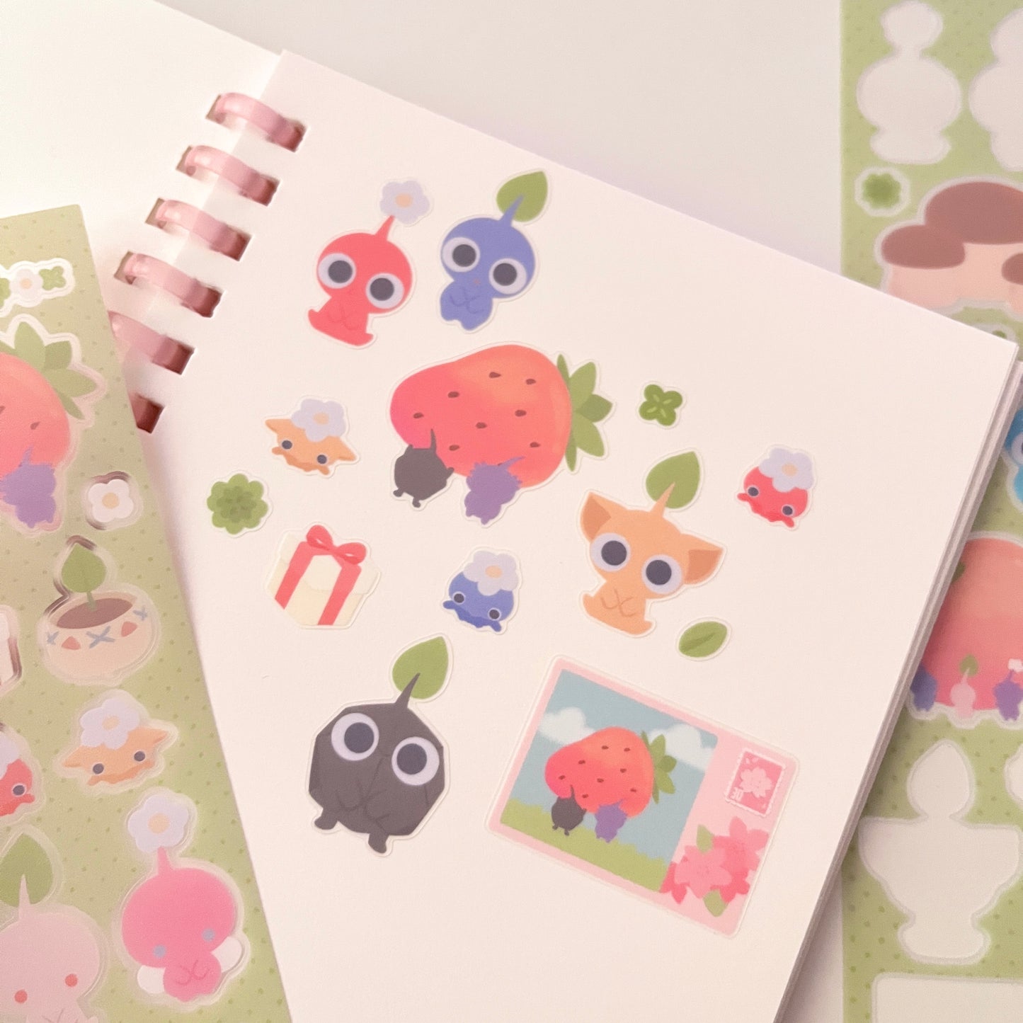 Pikmin Sticker Sheet