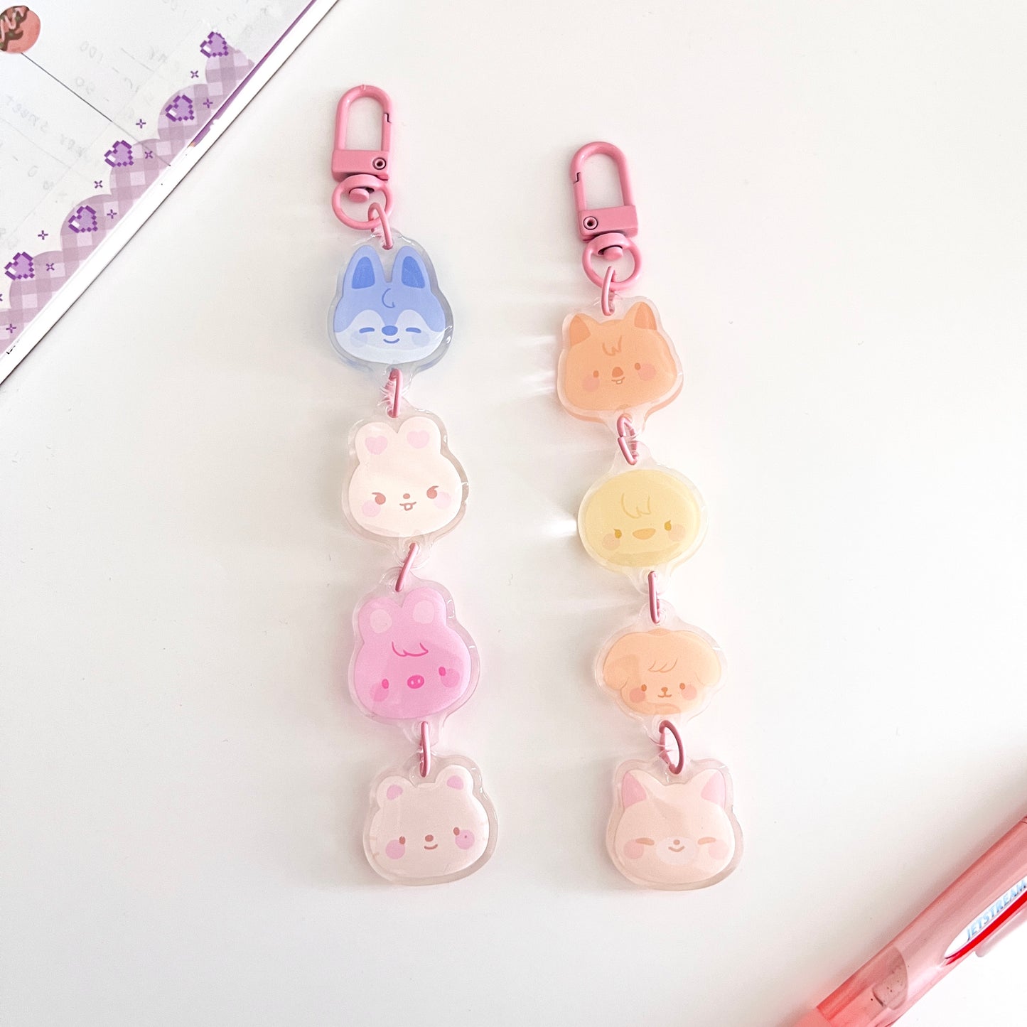 Skzoo Linking Keychain