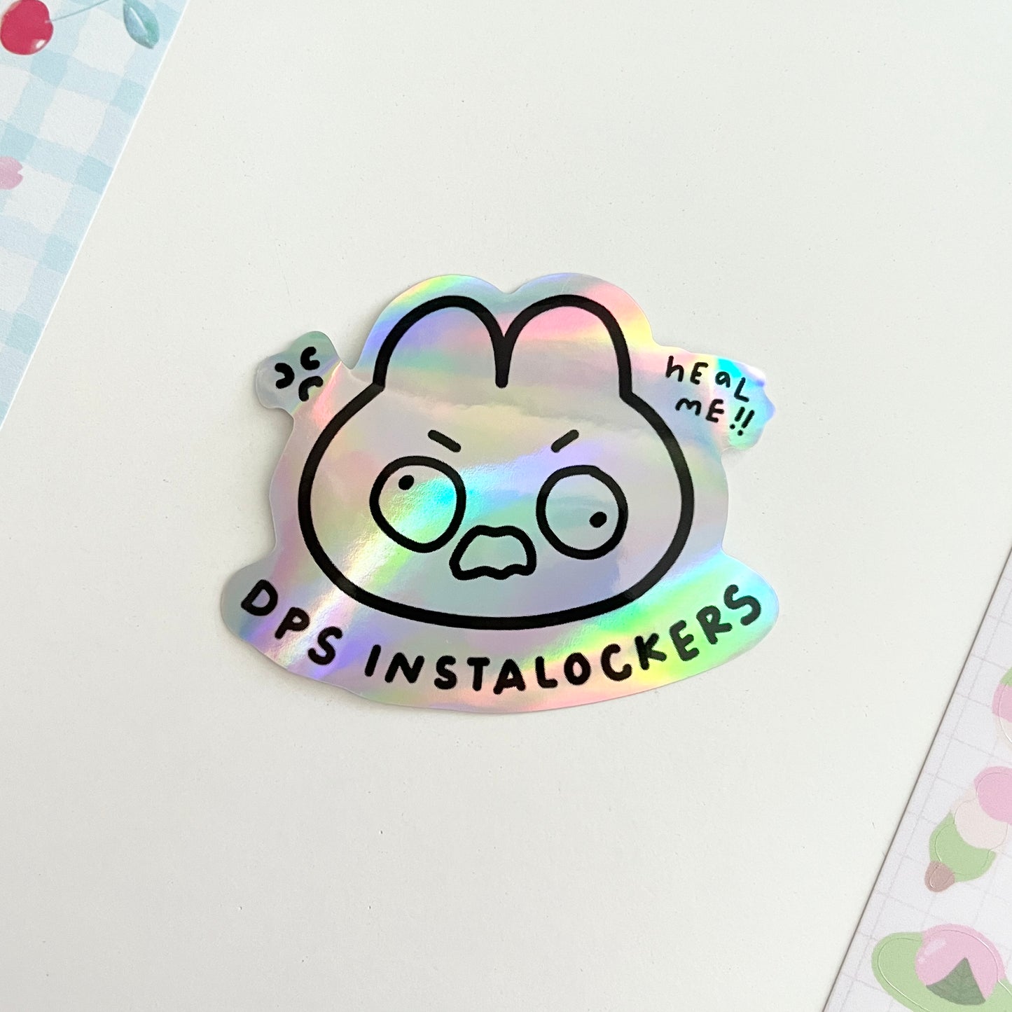 DPS Instalockers Holo Vinyl Sticker