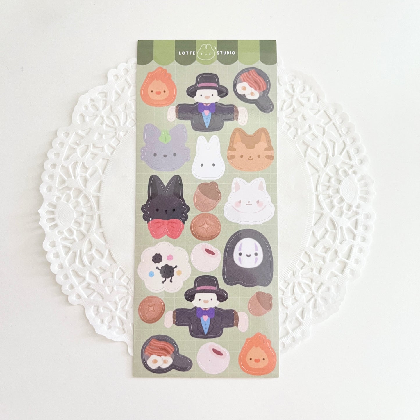 Ghibli Deco Sticker Sheet