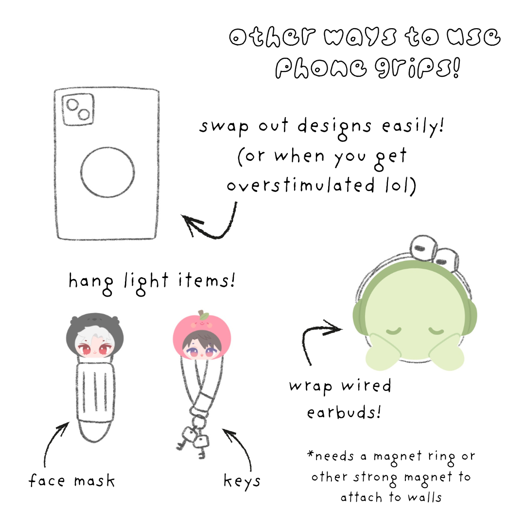 Love and Deepspace Magsafe Phone Grips