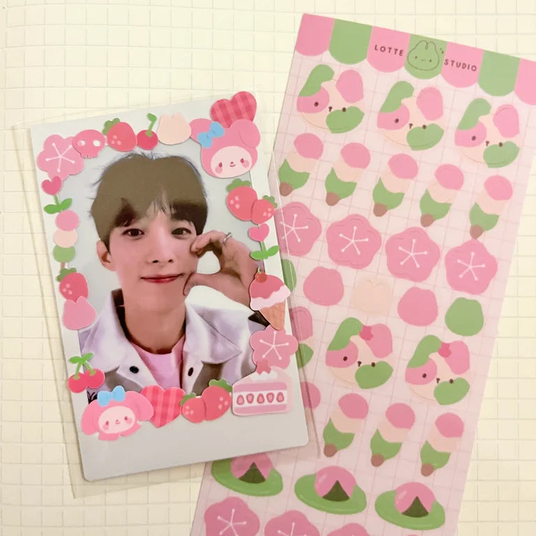 Sakura Cat Sticker Sheet