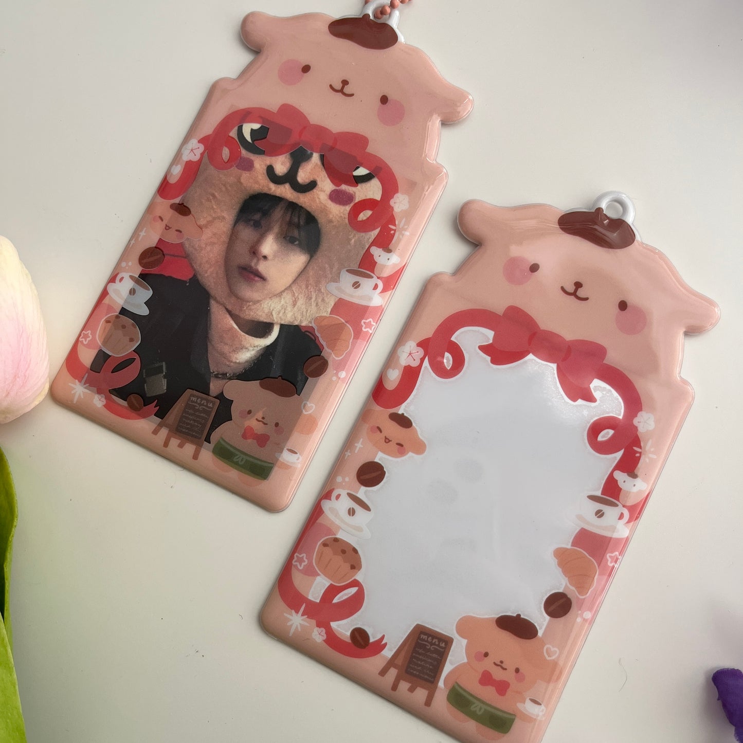 Latte Pup Photocard Holder