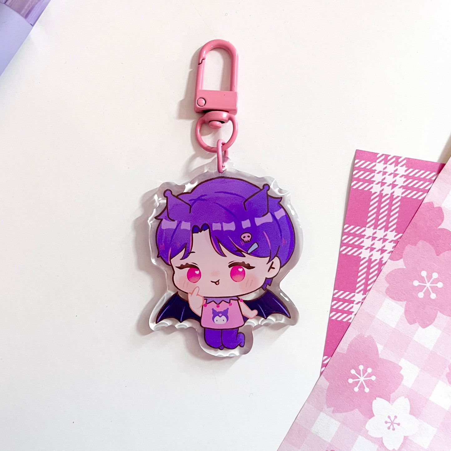 Kuromi x Mingyu Keychain