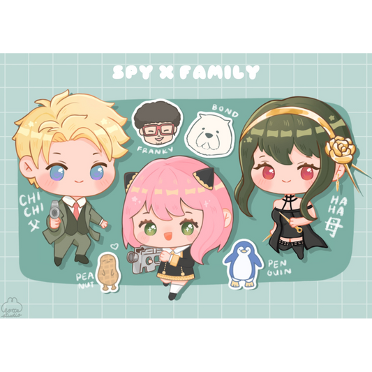 Spy x Family Print