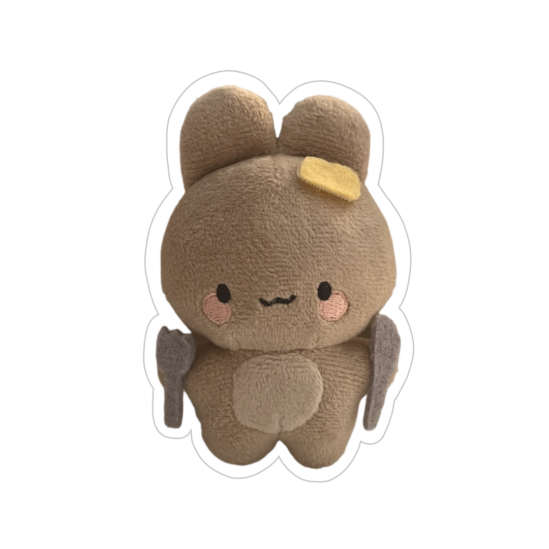 Butter Plushie Vinyl Sticker