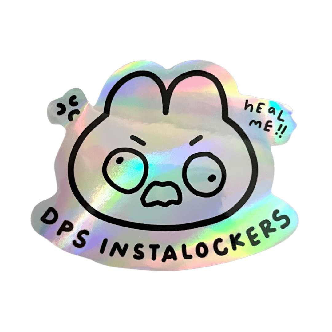 DPS Instalockers Holo Vinyl Sticker