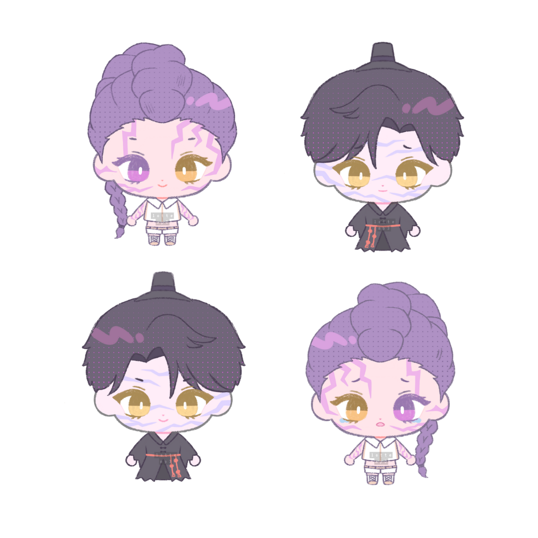 Rumi x Jinu KDH Couple Charms