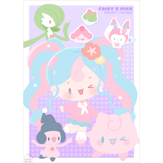 Project Voltage Fairy Miku Print