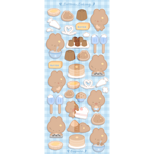 Butter's Baking Sticker Sheet