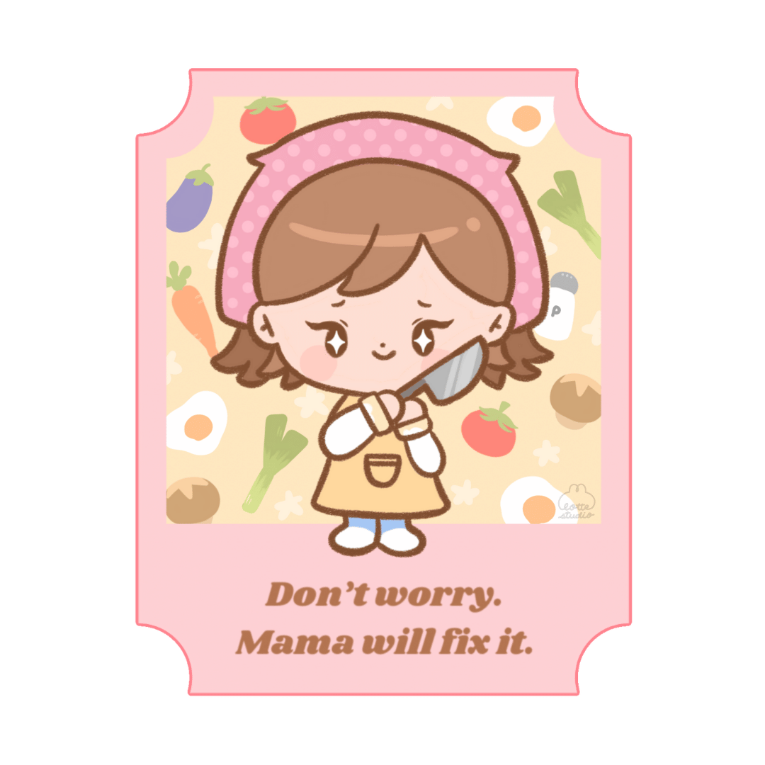 Cooking Mama Vinyl Sticker – LOTTEMP3