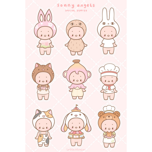 Sonny Angel Limited Series Sticker Sheet