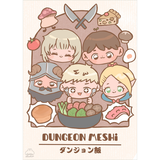 Dungeon Meshi Print