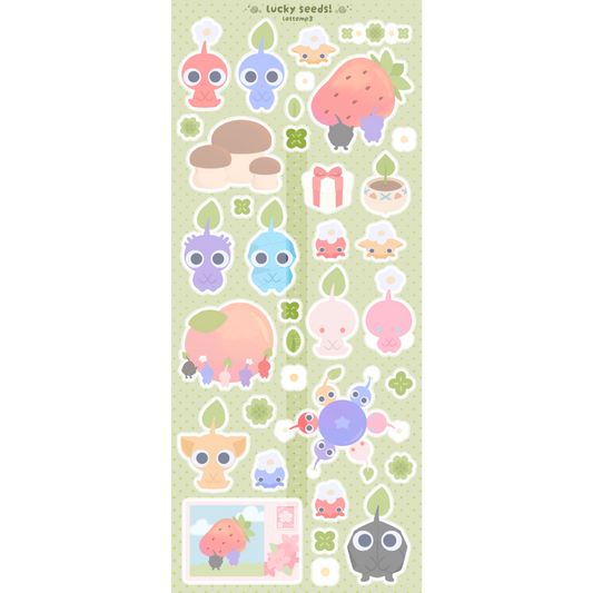 Pikmin Sticker Sheet