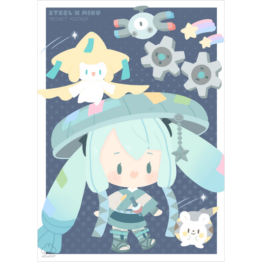 Project Voltage Steel Miku Print