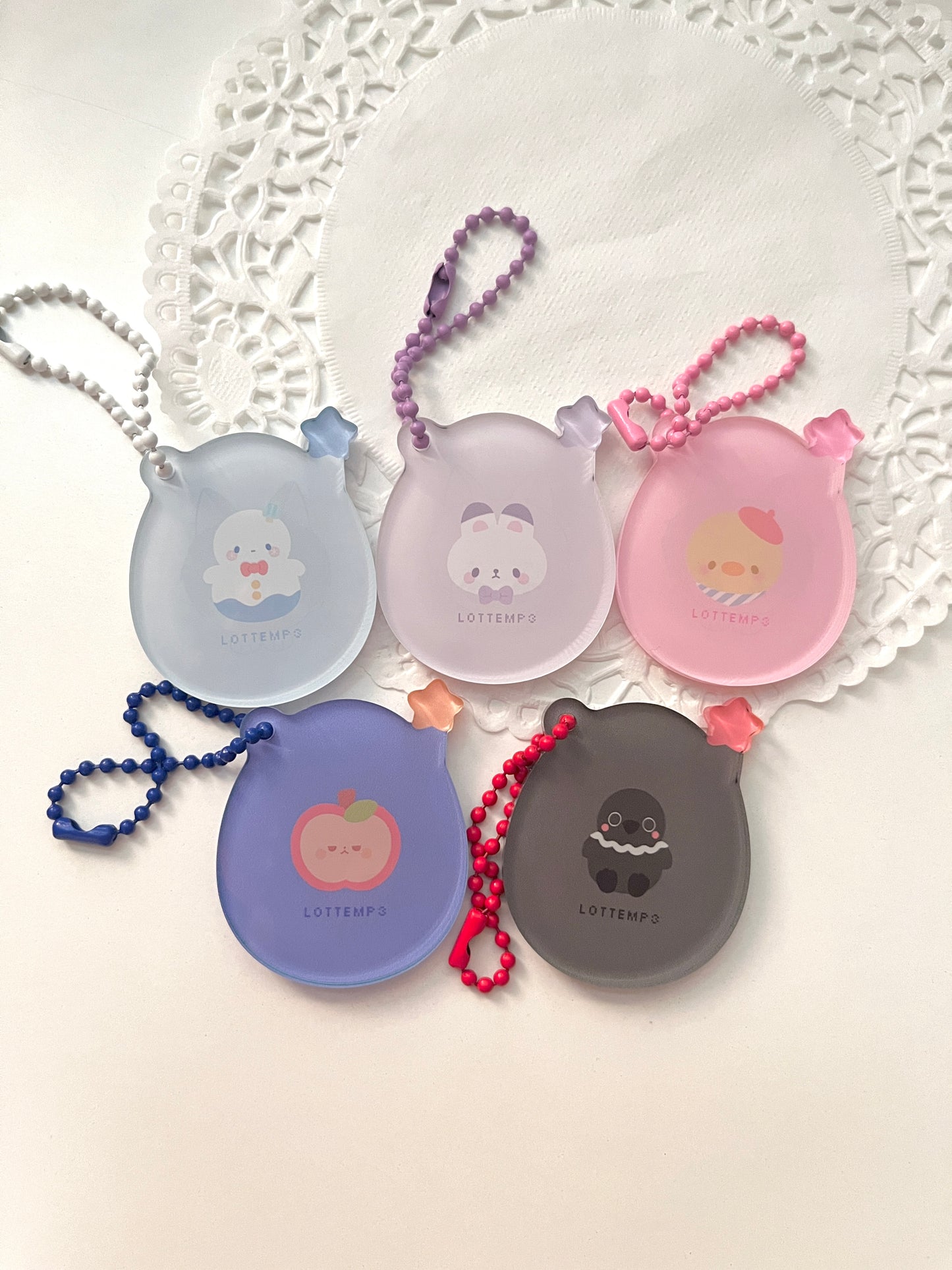 Love and Deep Space Tamagotchi Charms