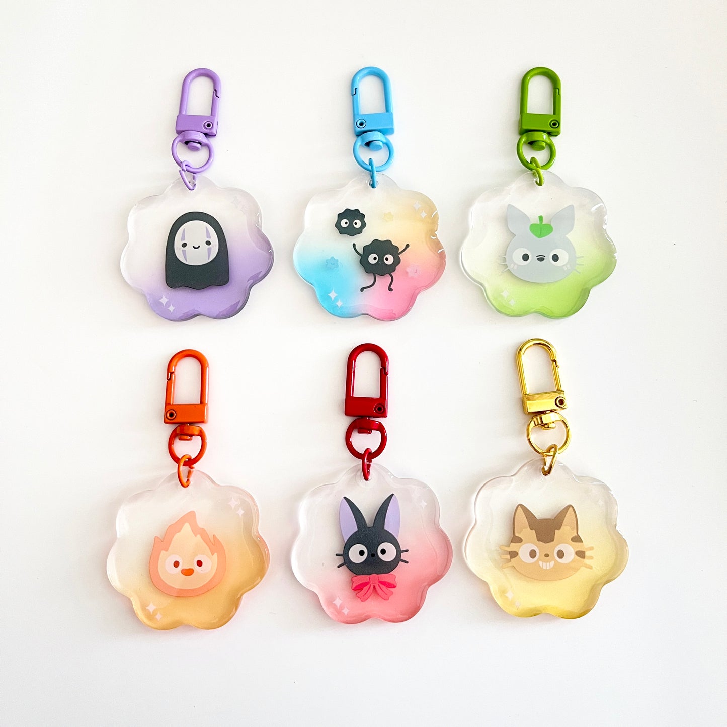 Ghibli Candy Keychains