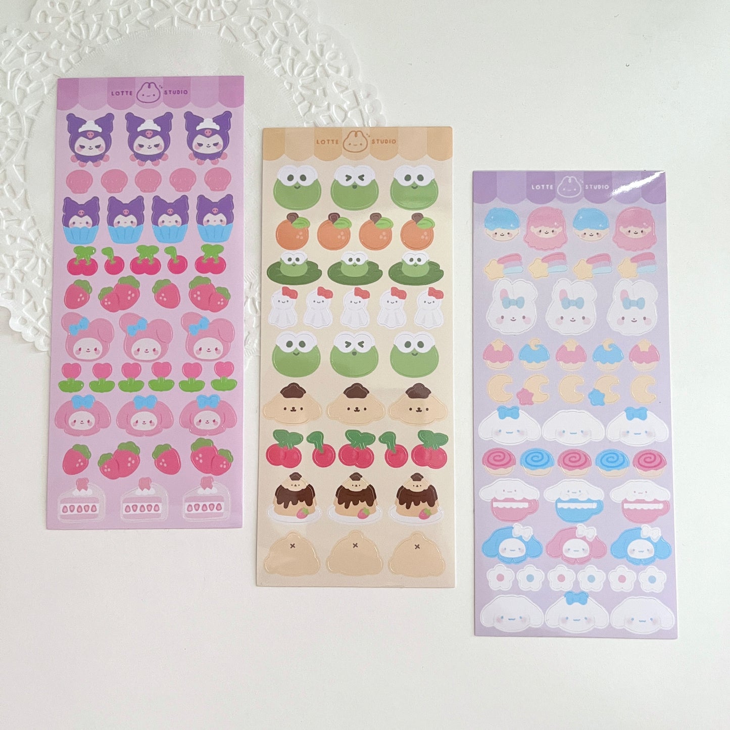 Sanrio Deco Sticker Sheets