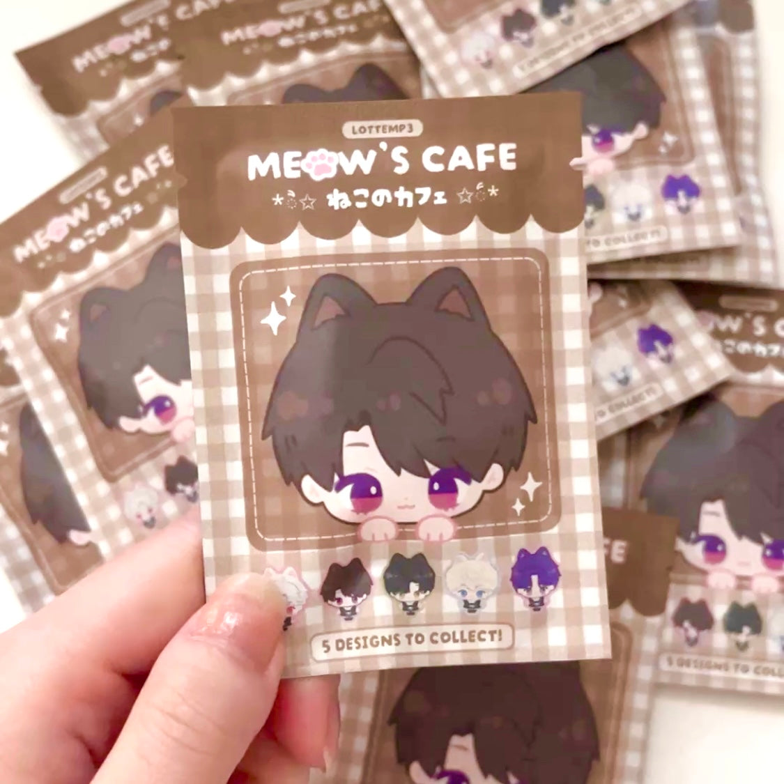 Love and Deepspace Maid Kitty Keychain Blind Bags