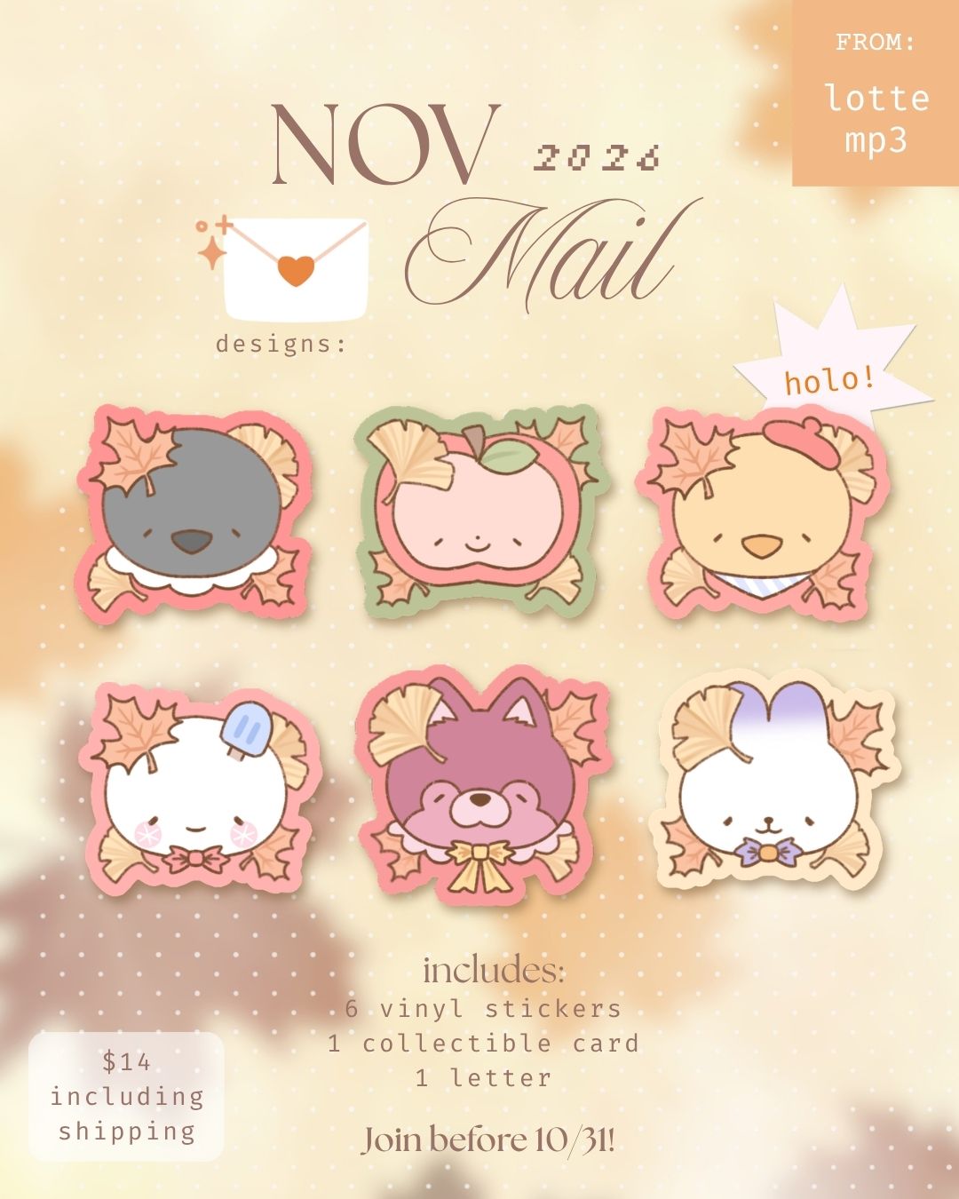 LADS Monthly Sticker Club USA