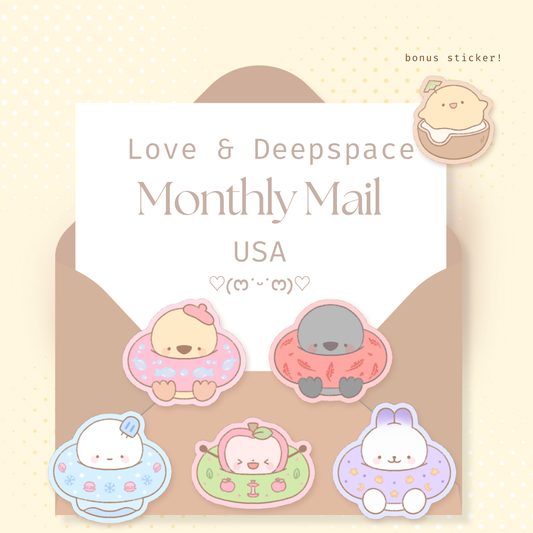 LADS Monthly Sticker Club USA