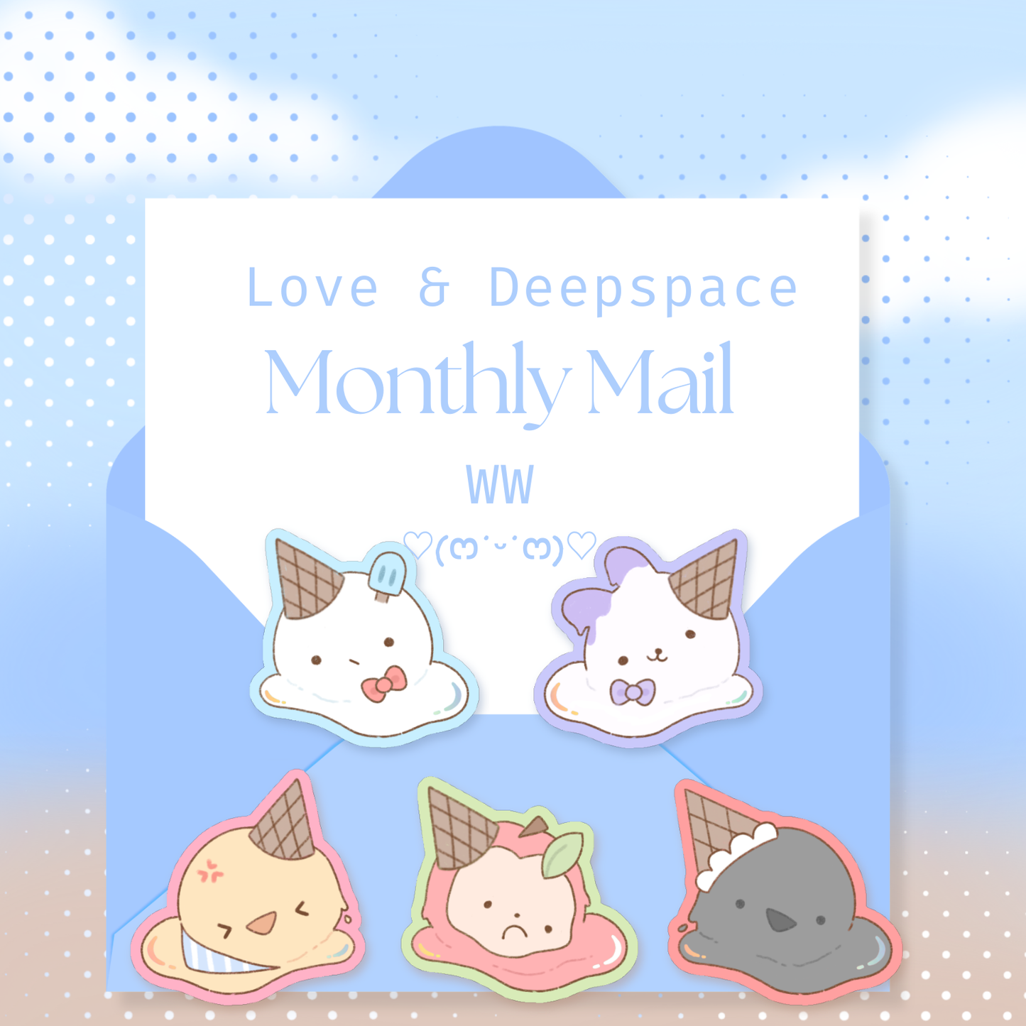 LADS Monthly Sticker Club WW
