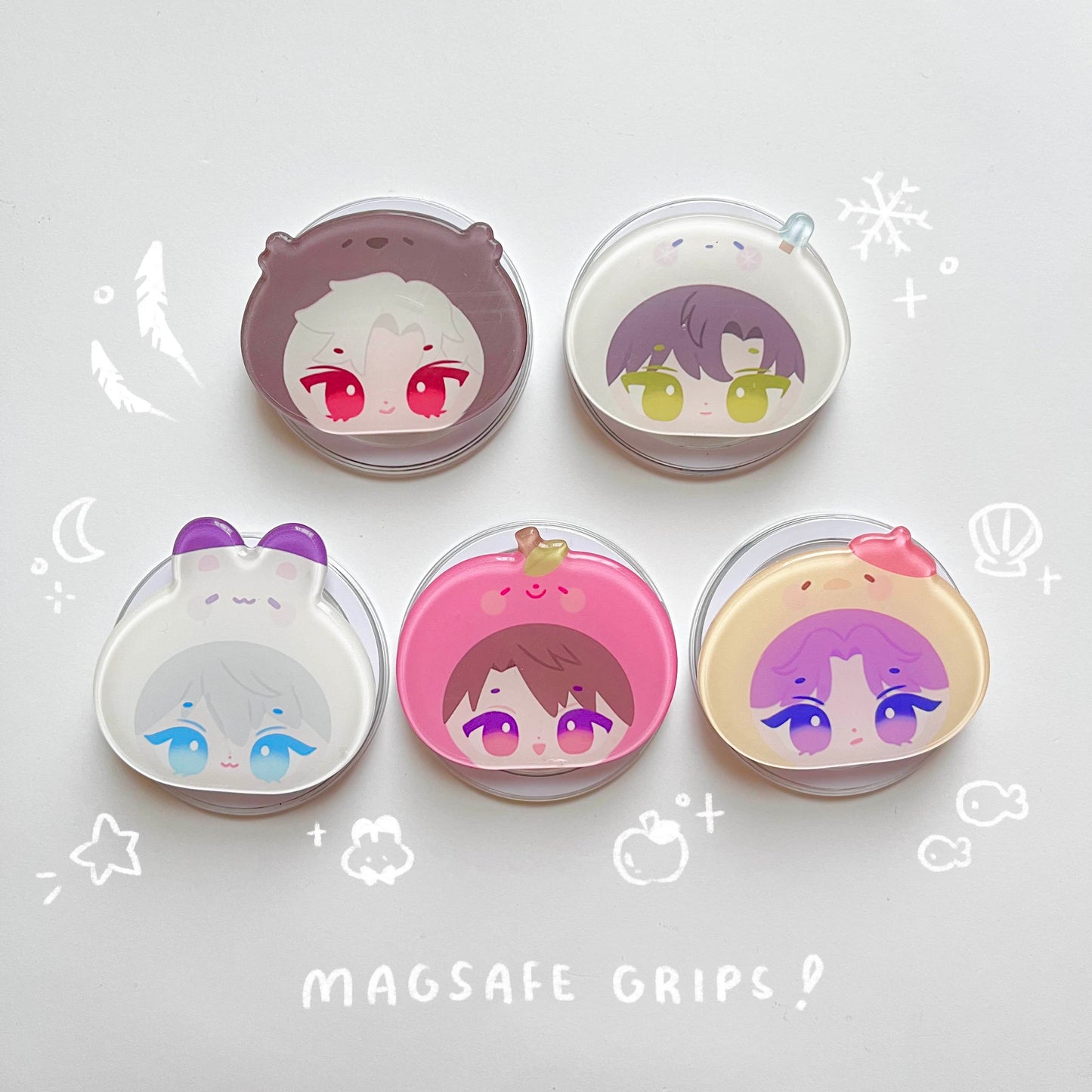 Love and Deepspace Magsafe Phone Grips