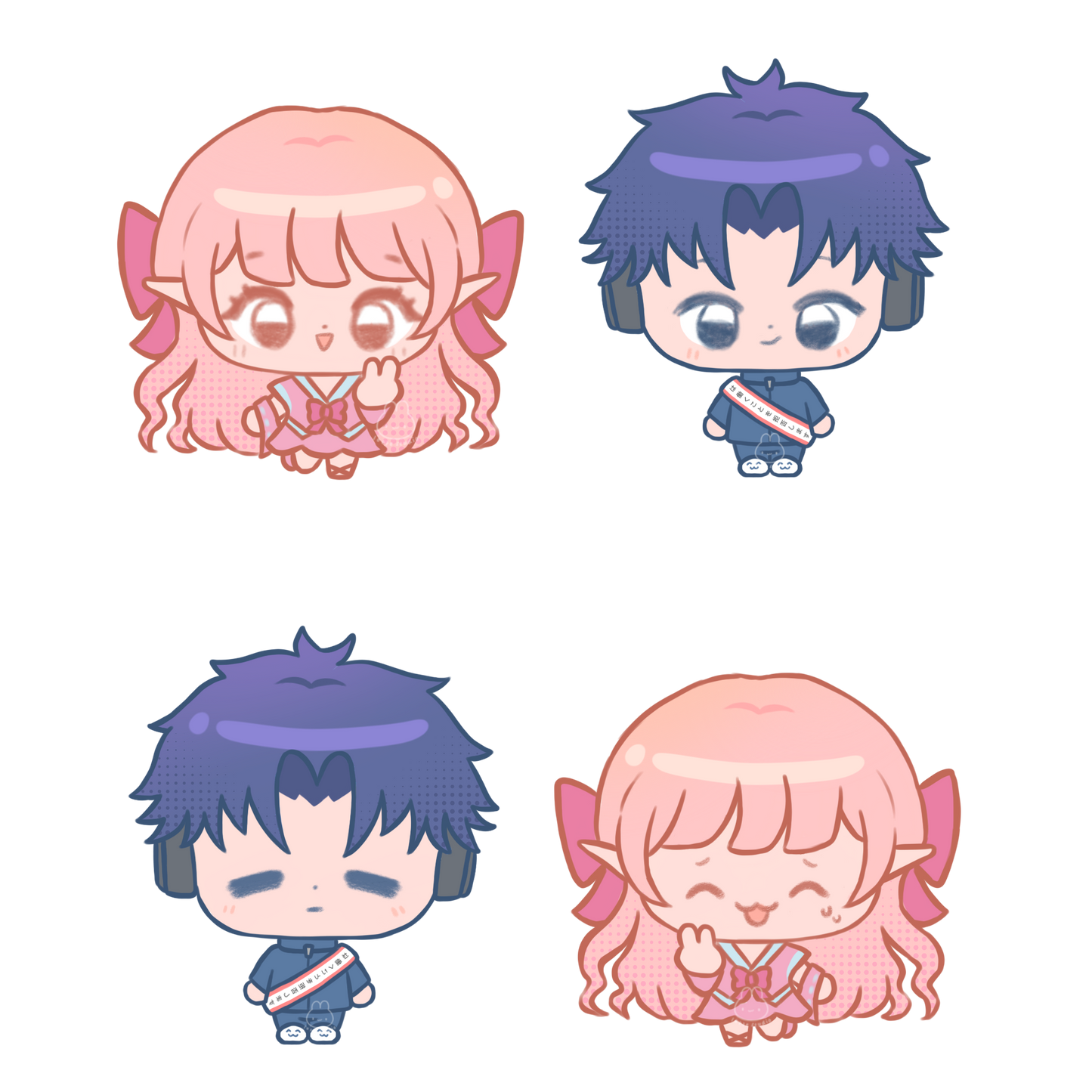 Wotakoi NaruHiro Couple Charm