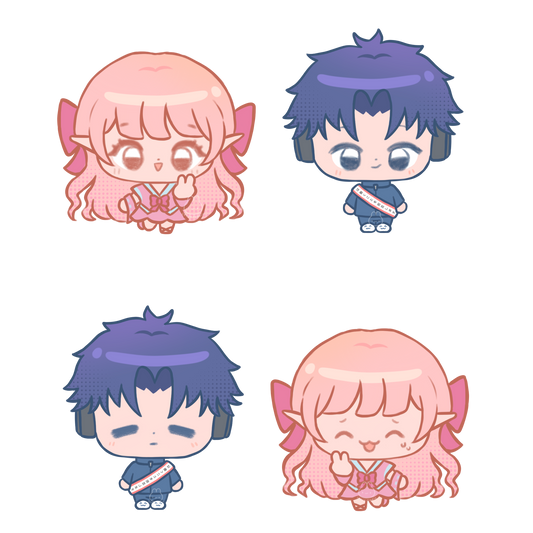 Wotakoi NaruHiro Couple Charm