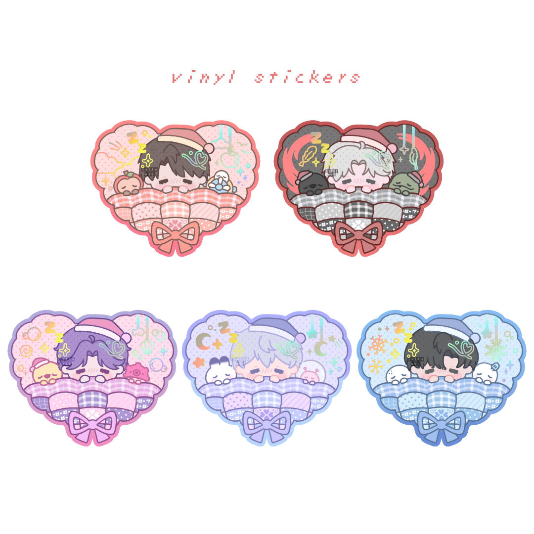 Love and Deepspace Sleepy Vinyl Sticker