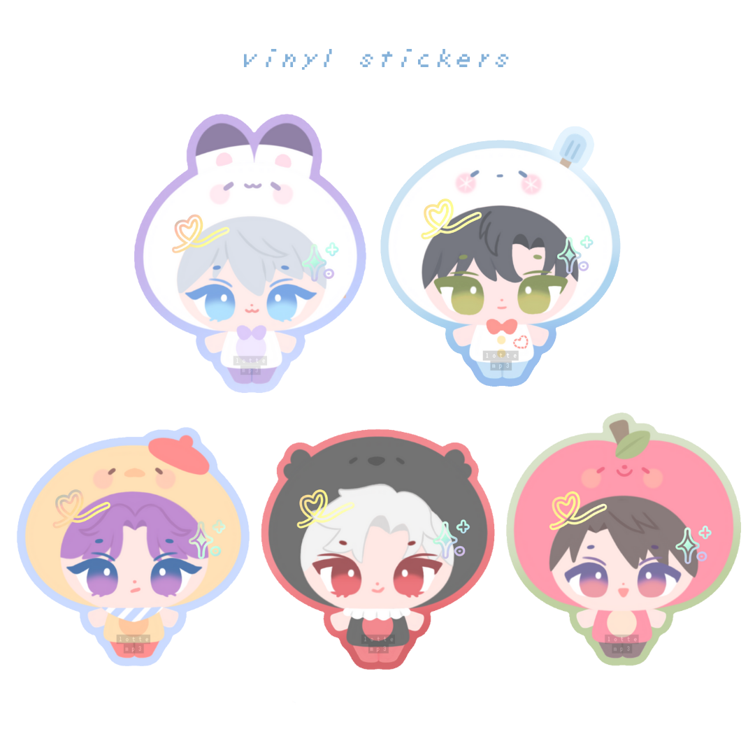 Love and Deepspace Mascot Vinyl Sticker